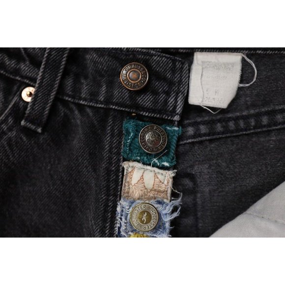 Vintage 90s Levi's 751 Custom Raw Tapered Fit Jean - Picture 2 of 12